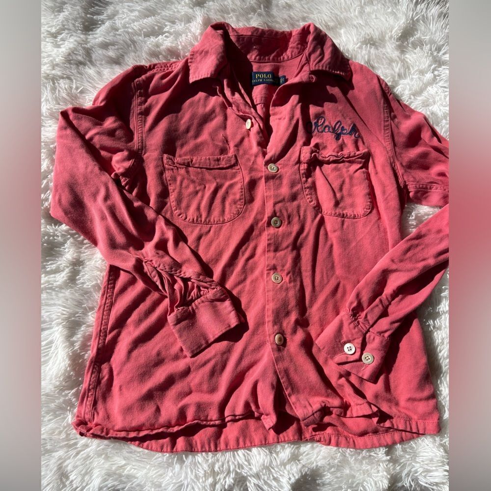 Kids Polo Ralph Lauren long sleeve t shirt Size xs